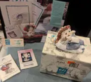 1994 Dreamsicles #DC244 Get Well Soon Cherub Signed Kristin