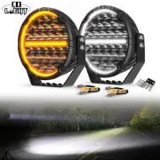 Kings 7"/9” Illuminator Max LED Driving Lights 60000 Lumens OSRAM LEDs Offroad