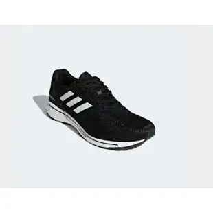 Adidas ADIZERO ADIOS 4 男款黑色運動慢跑鞋-NO.B37312