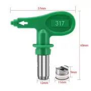 Reversible Airless Spraying Tip Nozzle for Airless Paint Spray Guns 2~5 series