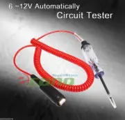 6 Vlt -12 Vlt Auto Circuit Tester with Retractable Wire Automatically
