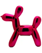 Interior Illusions Plus Plum Mini Balloon Dog Bank