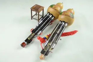 演奏葫蘆絲C調降B調 紫竹葫蘆絲 專業葫蘆絲學生初學送樂器配件盒