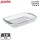 【美國康寧 Pyrex】耐熱玻璃長方形烤盤1.9L