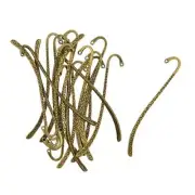 20pcs Metal Bookmarks Book Mark With Hook Jewelry Making Findings Bronze