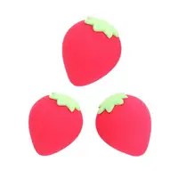 在飛比找momo購物網優惠-【日系彩妝】柔軟親膚草莓造型美妝蛋-3入組(迷你 不吃粉 氣