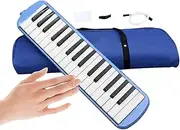 Bvizyelck Melodica Instrument | Talk Box Instrument Air Piano Keyboard with Double Tubes | Safe Talk Box Instrument, Organ Melodica, Stable Mouth Melodica for Beginners