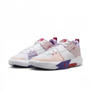 【NIKE 耐吉】籃球鞋 男鞋 運動鞋 包覆 緩震 JORDAN ONE TAKE 5 PF 白粉 FQ3101-100