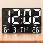 5# Digital Alarm Clock Bedside Alarm Clock Temperature/Date Display for Home Off