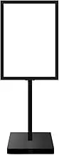 ALSTON A1 Double Sided Sign Metal Poster Sign Floor Frame Poster Stand Display Stand Portable Sidewalk Sign Freestanding Chalkboard Sign for Bars Cafes Wedding, for A1 Size 60x90cm