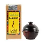 Lasa Aromatics Cannabis Natural Solid Perfume Body Musk In Wooden Jar - 6 gm by