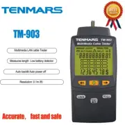 TENMARS TM-903 Multimedia LAN Cable Tester Connectors RJ-45 F-Connector and RJ #