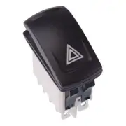 APEM Hazard Warning Light Latching Red 12V LED Automotive Rocker Switch DPDT