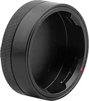 MUNEFE Rear Lens Cover Cap, Camera Body Rear Lens Cap, M Lens Rear Cover Parts for M Mount Camera Lenses Photography Accessory (Black)
