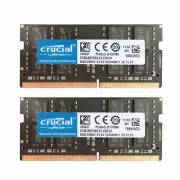 Crucial 2x8GB 2Rx8 PC4-2133P DDR4-17000Mhz 260Pin SODIMM Laptop Memory Non-Ecc