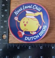 Dutch Bros Coffee Sticker OG Old School Rare Next Level Chill Kool-Aid Man