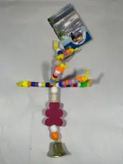 Bird Toy Teddy Go Round by Island Cage Company for Small to Medium Size Birds