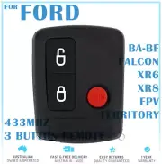 Ford 3 Button Keyless Entry Remote Falcon BA BF Ute Territory XR6 XR8 FPV