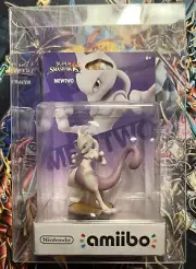 Nintendo Amiibo Pokémon Mewtwo (Super Smash Bros.) Unopened w/ Plastic Case!