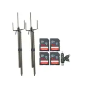 Stealth Cam Trail Camera Mount Stick 2 Pack with 4 Pack Memory Card Bundle