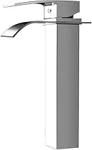 Cefito Bathroom Basin Mixer Tap Thin Tall Faucet Vanity Laundry Sink Black