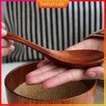 NEW SIMPLE WOODEN SMALL SPOON HOME SMALL RICE SPOON SOUP SPO