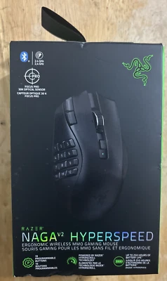 Razer Naga V2 HyperSpeed Wireless Gaming Mouse (RZ01-03600100-R3U1)... FREE S&H!