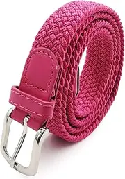 [glomy] * Braided elastic belt for boys and girls, women and men of 2.50 cm wide
