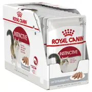 Royal Canin Instinctive Loaf Adult Wet Cat Food - 12 x 85g Pouches (BB40G)