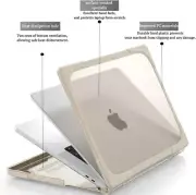 Case for M2 M1 MacBook Pro 13 inch 2022 2020 Release A2338 A2289 A22 Heavy Duty