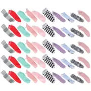 50 Pcs Finger Protector Protectors Cotton Gaming Sleeves Breathable Fingertip