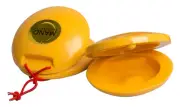 Mano Percussion Finger Castanets in Yellow - Hand Percussion Instrument