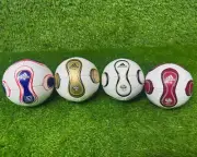 4pcs Mini Teamgeist Germany FIFA World Cup 2006 Soccer Match Ball Size 1