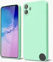 [GOGME] Case for Nothing CMF Phone 1 Mobile Phone Case with Scratch-Resistant Microfibre Lining, Silicone Protective Case, Shockproof Camera Protection, Thin Soft TPU Case, Light Green