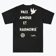 PAIX AMOUR ET HARMONIE Clear Minds Meditation Club T-shirt