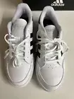 MSRP $99.99 NWT ADIDAS BREAKNET MEN'S WHITE BLACK LACE UP TENNIS SHOES SIZE 8