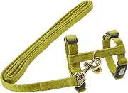 Living World Adjustable Harness and Lead Set for Ferret, Green