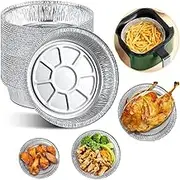 20 Pack 8 inch Pie Pans, Mini Pie Tins Disposable Aluminum Foil Tart/Pie Pans for Baking Personal Mini Pies, Easily Stack & Store, Freeze & Reheat