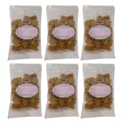 901225 6 X 135g BAG POPCORN PEOPLE PEANUT BRITTLE CRUNCHY CANDIED PIECES