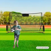 Soccer Rebound Net Sport Trainer Volley Training Football Goal Practice Trainer~