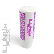 ILLINIUM FLUX PINK PAINTED WHITE ELEPHANT DRIFT MANUAL SHIFT KNOB 10X1.25 K61