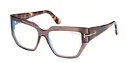 Tom Ford FT5951-B Blue-Light Block 048 Men's Glasses Brown Size 54 - Private Health Rebate - Blue Light Block Available