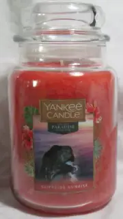 Yankee Candle Large Jar Candle 110-150hr 22 oz Paradise CLIFFSIDE SUNRISE fruity