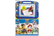 Nick Paw Patrol No.3 Learning Series Kids Magnetic Drawing Pad w/ Book 3y+