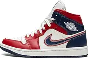 [Nike] Jordan Womens WMNS Air Jordan 1 Mid SE DQ7648 600 USA - Size 5W