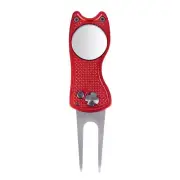 For Golf Divot Repair Tool with Folding Design and Slide Resistant Handle