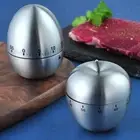 Egg Shaped 60 Minutes Visual Countdown Reminder Kitchen Timer Alarm Clock