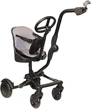 Roma Uptown Rider 4 Wheel Toddler Seat & Steering Wheel to fit All Prams, Pushchairs and Buggies