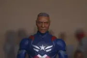 1/12 Marvel Legends Prime Captain America Isaiah Bradley custom painted head