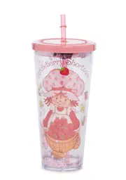 [Dolls Kill X Strawberry Shortcake] A Taste Of Sweetness Travel Cup